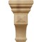 Ekena Millwork 5"W x 5 3/4"D x 10"H Medium Woodruff Wood Corbel, Cherry CORW05X05X10WFCH - alternate 2